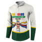 Personalized Comoros Independence Day Button Sweatshirt July 6th National Pride Flag Graphic With Heritage Emblem