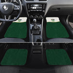 Personalized Comoros Independence Day Car Mats July 6th National Pride Flag Graphic With Heritage Emblem