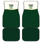 Personalized Comoros Independence Day Car Mats July 6th National Pride Flag Graphic With Heritage Emblem