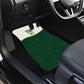 Personalized Comoros Independence Day Car Mats July 6th National Pride Flag Graphic With Heritage Emblem