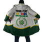 Personalized Comoros Independence Day Cloak July 6th National Pride Flag Graphic With Heritage Emblem