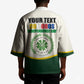 Personalized Comoros Independence Day Kimono July 6th National Pride Flag Graphic With Heritage Emblem