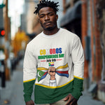 Personalized Comoros Independence Day Long Sleeve Shirt July 6th National Pride Flag Graphic With Heritage Emblem
