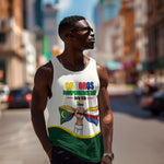 Personalized Comoros Independence Day Men Tank Top July 6th National Pride Flag Graphic With Heritage Emblem