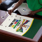 Personalized Comoros Independence Day Puzzle July 6th National Pride Flag Graphic With Heritage Emblem