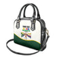 Personalized Comoros Independence Day Shoulder Handbag July 6th National Pride Flag Graphic With Heritage Emblem