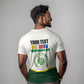 Personalized Comoros Independence Day T shirt July 6th National Pride Flag Graphic With Heritage Emblem