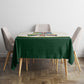 Personalized Comoros Independence Day Tablecloth July 6th National Pride Flag Graphic With Heritage Emblem