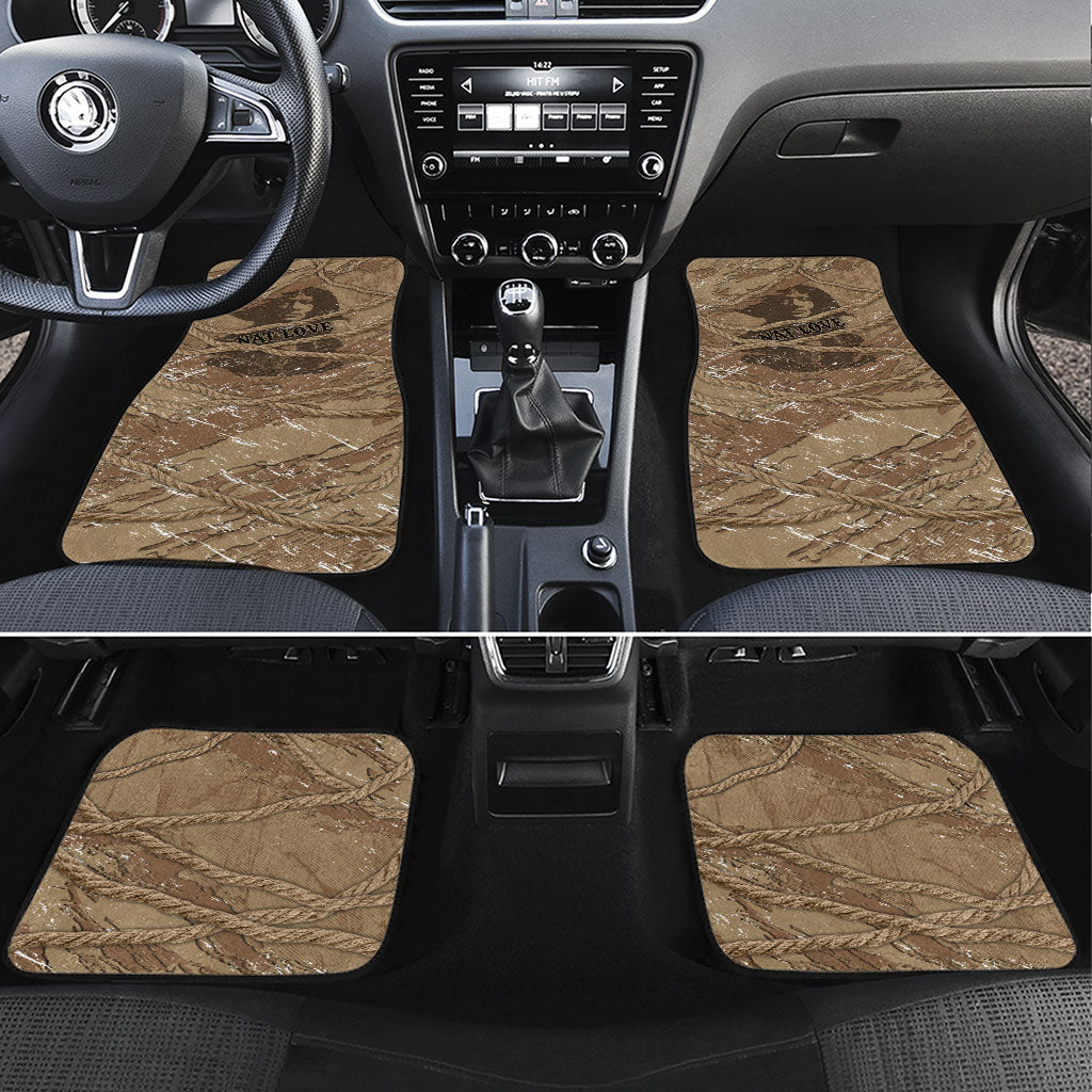 Black Cowboy Nat Love Car Mats Vintage Western Portrait Lasso