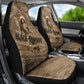 Black Cowboy Nat Love Car Seat Cover Vintage Western Portrait Lasso