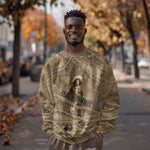 Black Cowboy Nat Love Sweatshirt Vintage Western Portrait Lasso