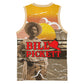 Black Cowboy Bill Pickett Basketball Jersey Retro Sunset Western Design