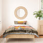 Black Cowboy Bill Pickett Bedding Set Retro Sunset Western Design