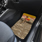 Black Cowboy Bill Pickett Car Mats Retro Sunset Western Design