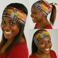 Black Cowboy Bill Pickett Neck Gaiter Retro Sunset Western Design