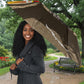 Black Cowboy Bill Pickett Umbrella Retro Sunset Western Design