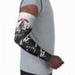 Black Cowboy Nat Love Arm Sleeves Comic Style Desert Line Art Red Typography