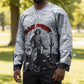 Black Cowboy Nat Love Hockey Jersey Comic Style Desert Line Art Red Typography