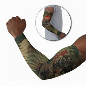 761st Tank Battalion Black Panthers Arm Sleeves Come Out Fighting Military - Camouflage Halftone