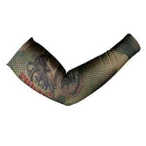 761st Tank Battalion Black Panthers Arm Sleeves Come Out Fighting Military - Camouflage Halftone