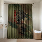 761st Tank Battalion Black Panthers Bathroom Set Come Out Fighting Military - Camouflage Halftone