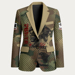 761st Tank Battalion Black Panthers Blazer Come Out Fighting Military - Camouflage Halftone