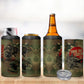 761st Tank Battalion Black Panthers 4 in 1 Can Cooler Tumbler Come Out Fighting Military - Camouflage Halftone