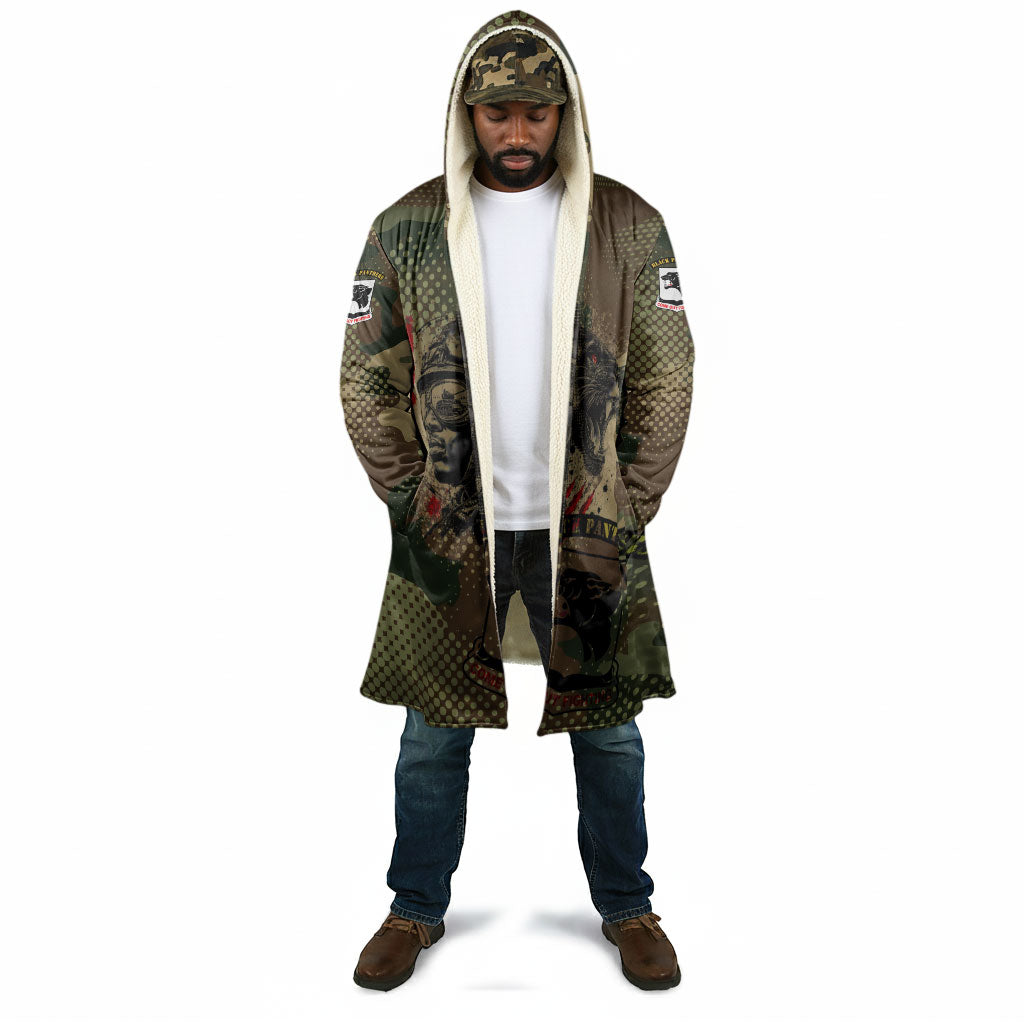 761st Tank Battalion Black Panthers Cloak Come Out Fighting Military - Camouflage Halftone