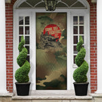 761st Tank Battalion Black Panthers Door Cover Come Out Fighting Military - Camouflage Halftone