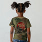 761st Tank Battalion Black Panthers Kid T shirt Come Out Fighting Military - Camouflage Halftone