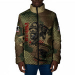 761st Tank Battalion Black Panthers Padded Jacket Come Out Fighting Military - Camouflage Halftone