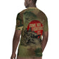 761st Tank Battalion Black Panthers Rugby Jersey Come Out Fighting Military - Camouflage Halftone