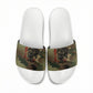 761st Tank Battalion Black Panthers Slide Sandals Come Out Fighting Military - Camouflage Halftone
