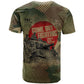761st Tank Battalion Black Panthers T shirt Come Out Fighting Military - Camouflage Halftone