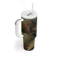 761st Tank Battalion Black Panthers Tumbler With Handle Come Out Fighting Military - Camouflage Halftone