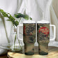 761st Tank Battalion Black Panthers Tumbler With Handle Come Out Fighting Military - Camouflage Halftone