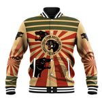 Black Panthers 761st Tank Battalion Baseball Jacket Come Out Fighting Retro Military