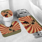 Black Panthers 761st Tank Battalion Bathroom Set Come Out Fighting Retro Military