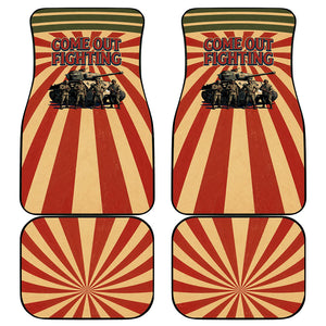 Black Panthers 761st Tank Battalion Car Mats Come Out Fighting Retro Military