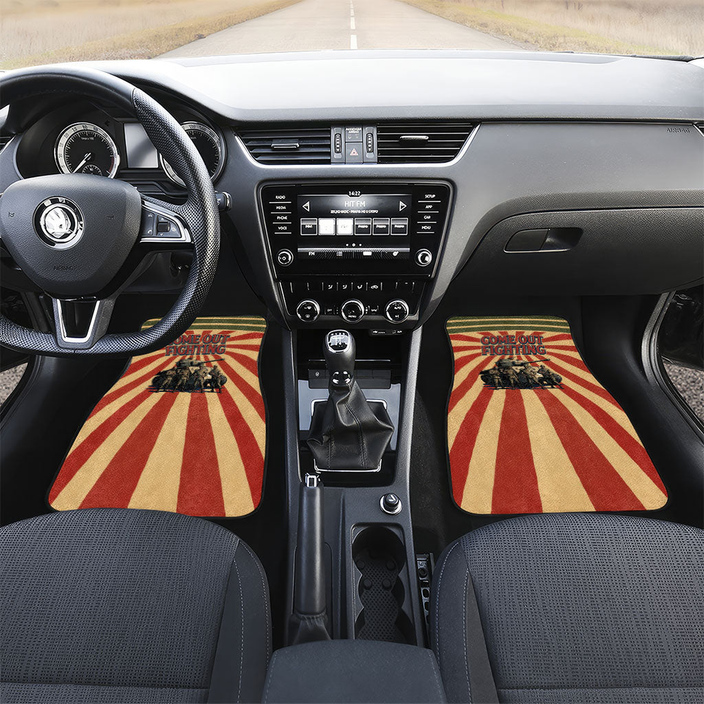Black Panthers 761st Tank Battalion Car Mats Come Out Fighting Retro Military