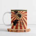 Black Panthers 761st Tank Battalion Ceramic Mug Come Out Fighting Retro Military