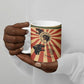 Black Panthers 761st Tank Battalion Ceramic Mug Come Out Fighting Retro Military