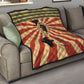 Black Panthers 761st Tank Battalion Quilt Come Out Fighting Retro Military