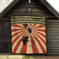 Black Panthers 761st Tank Battalion Quilt Come Out Fighting Retro Military