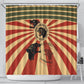 Black Panthers 761st Tank Battalion Shower Curtain Come Out Fighting Retro Military