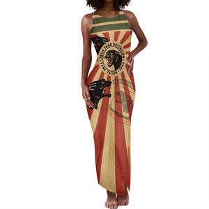 Black Panthers 761st Tank Battalion Tank Maxi Dress Come Out Fighting Retro Military