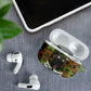761st Tank Battalion African American AirPods Case Black Panthers Cartoon Mascot - Military History Camouflage Paw