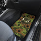 761st Tank Battalion African American Car Mats Black Panthers Cartoon Mascot - Military History Camouflage Paw