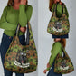 761st Tank Battalion African American Grocery Bag Black Panthers Cartoon Mascot - Military History Camouflage Paw