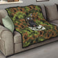 761st Tank Battalion African American Quilt Black Panthers Cartoon Mascot - Military History Camouflage Paw